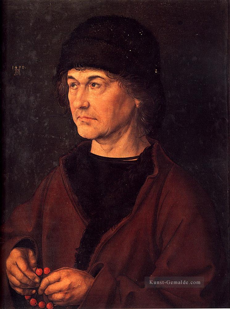 Porträt von Albrecht Dürer der Ältere Nothern Renaissance Albrecht Dürer Ölgemälde
